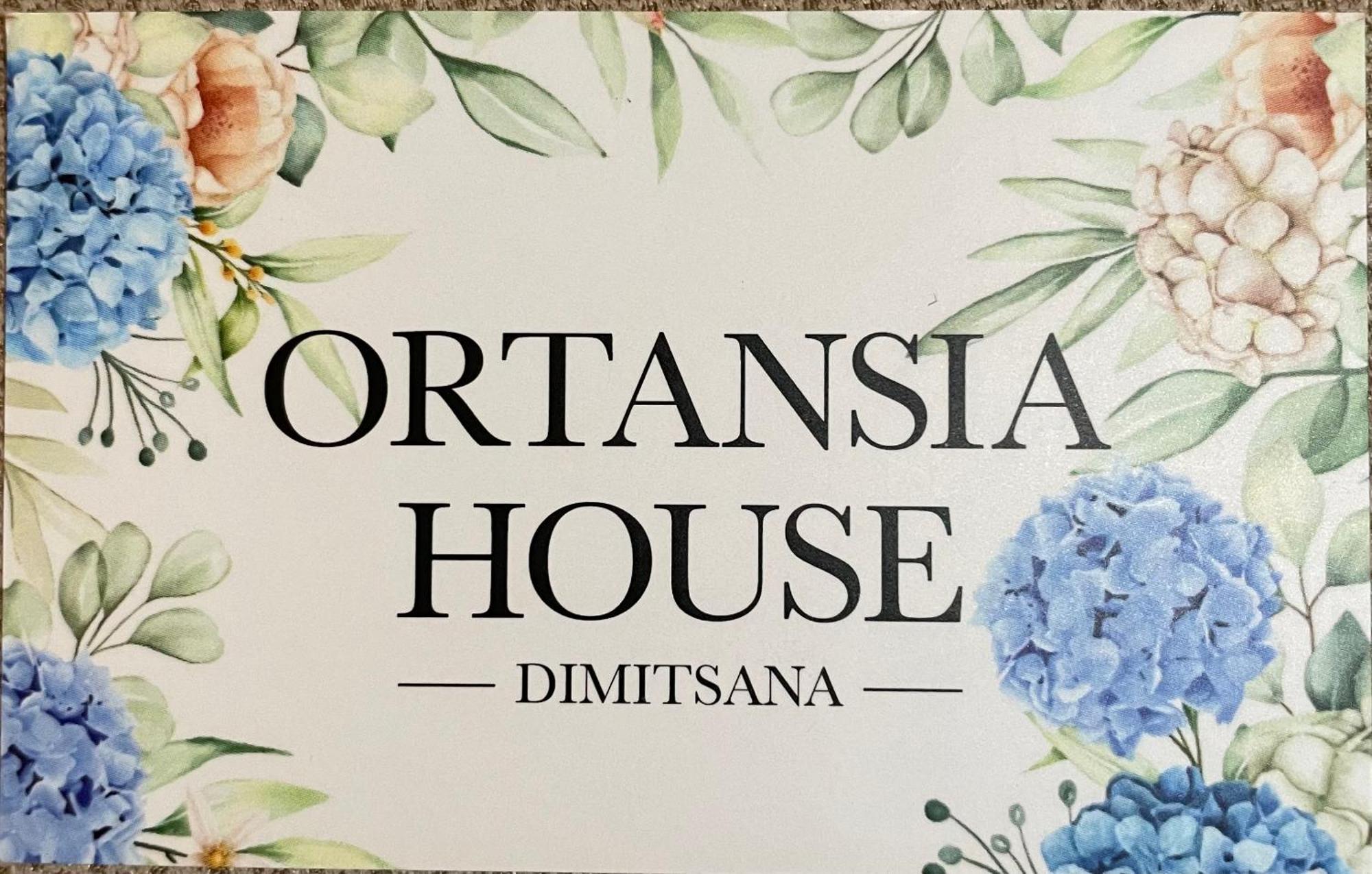 Ferienwohnung Ortansia Dimitsana Exterior foto